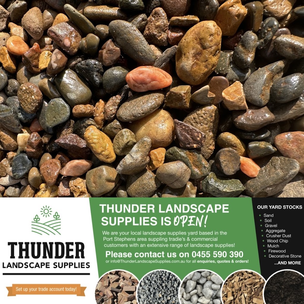 Thunder Landscape Supplies | 450 Masonite Rd, Heatherbrae NSW 2324, Australia | Phone: 0455 590 390