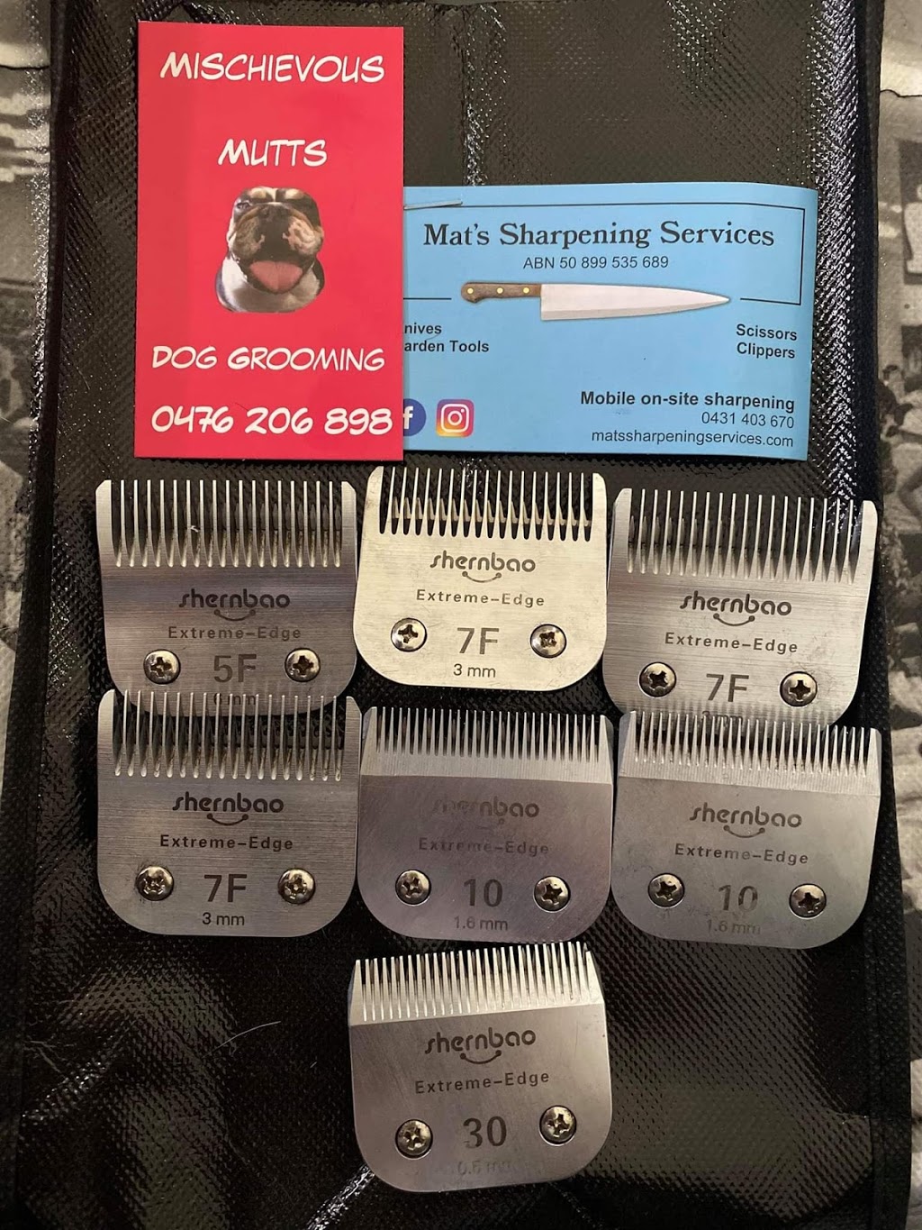 Mats Sharpening Services | Jandarew Ct, Kilmore VIC 3764, Australia | Phone: 0431 403 670