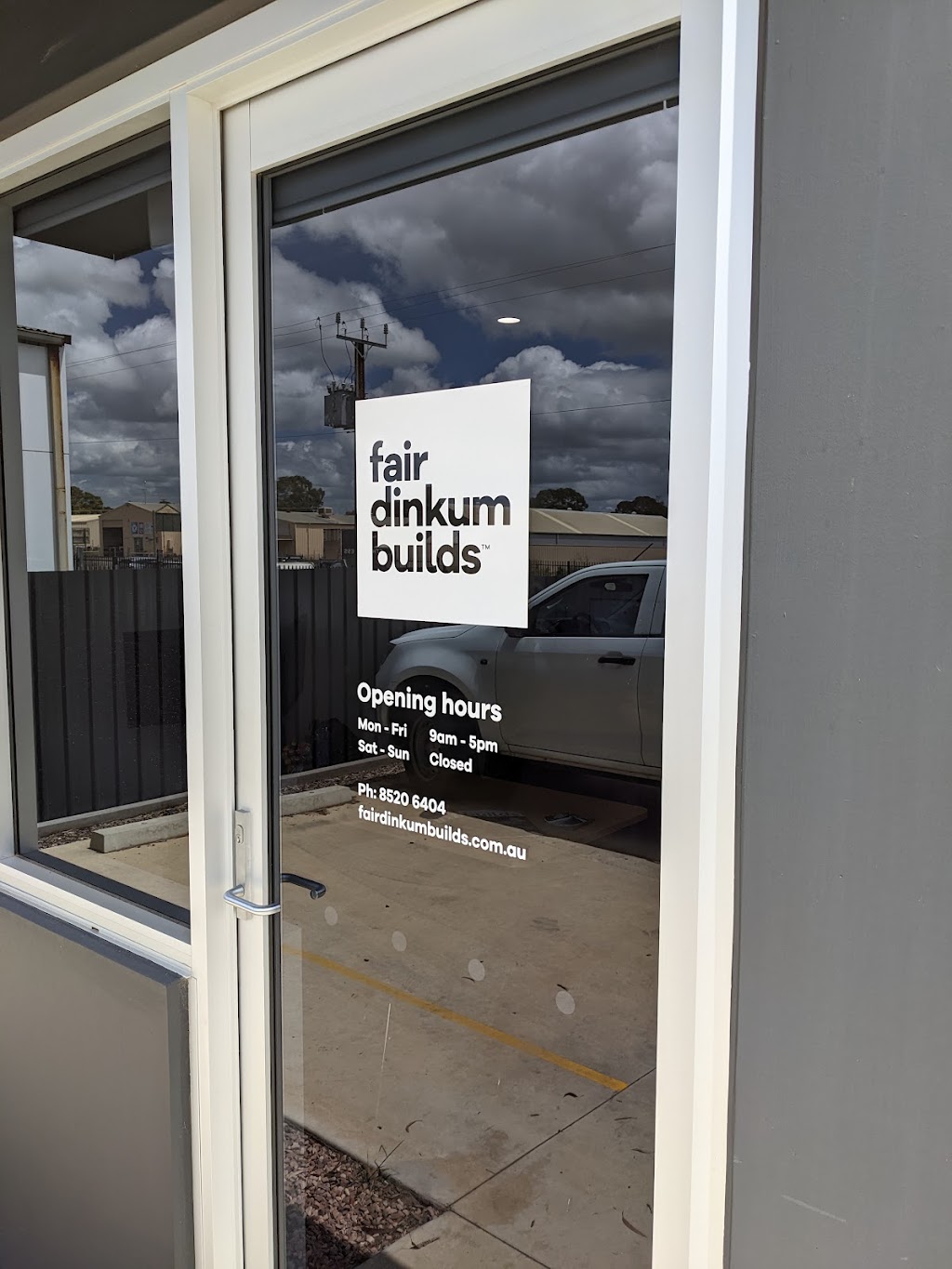 Fair Dinkum Builds Gawler | 1/1 Theen Ave, Willaston SA 5118, Australia | Phone: (08) 8520 6404