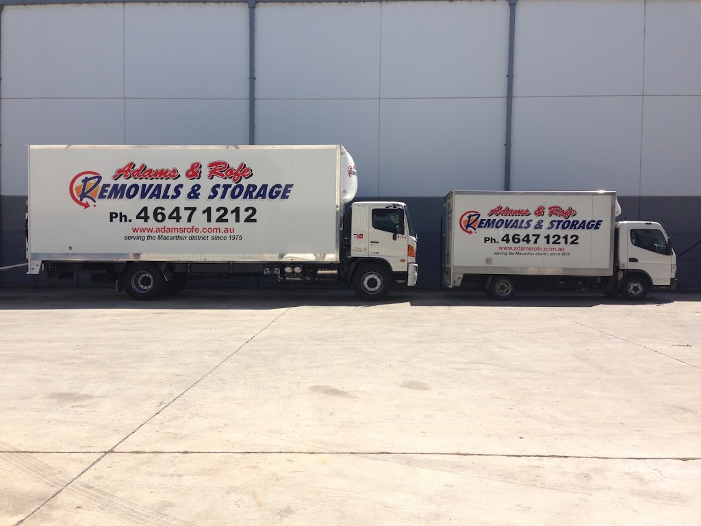 Adams & Rofe Removals & Storage | moving company | 4/7 Smeaton Grange Rd, Smeaton Grange NSW 2567, Australia | 0246072453 OR +61 2 4607 2453