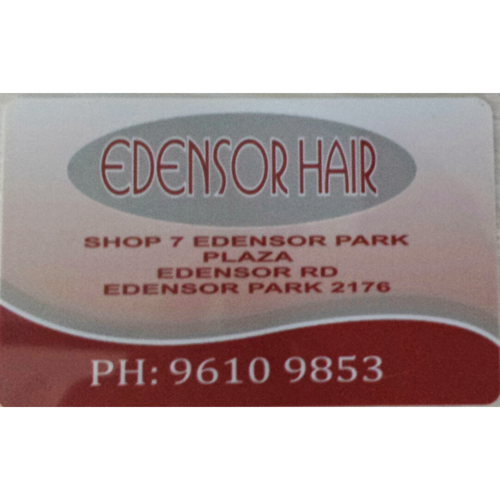 Edensor Hair | Corner of Allambie &, Edensor Rd, Edensor Park NSW 2176, Australia | Phone: (02) 9610 9853