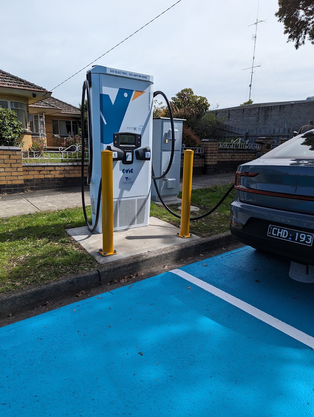 Evie Charging Station | 68 McCartin St, Leongatha VIC 3953, Australia | Phone: 1300 463 843