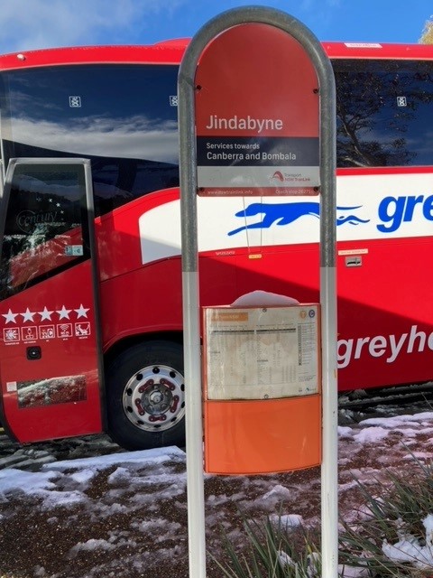 Greyhound Bus Stop Jindabyne | Coach Bays, 49 Kosciuszko Rd, Jindabyne NSW 2627, Australia | Phone: 1300 473 946