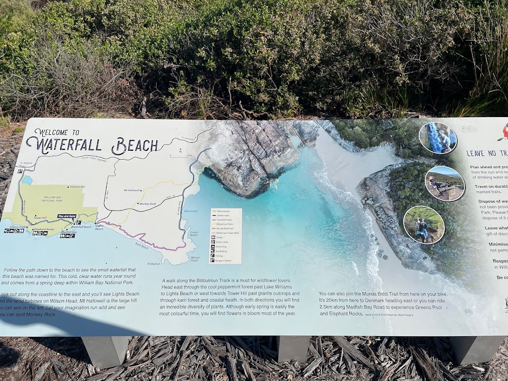 Waterfall Beach | William Bay Rd, William Bay WA 6333, Australia | Phone: (08) 9840 0400