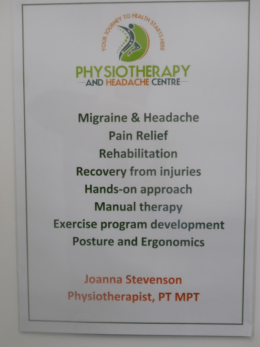 Physiotherapy & Headache Centre | physiotherapist | 6 Banbury St, Williams Landing VIC 3027, Australia | 0398976565 OR +61 3 9897 6565