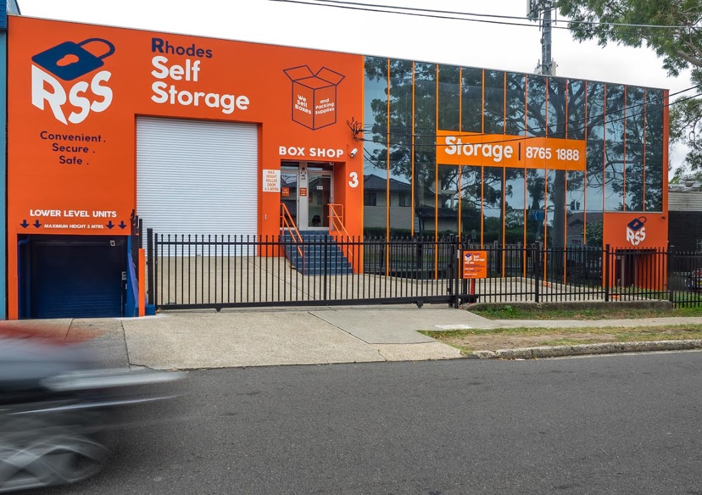 Rhodes Self Storage | storage | 3 Averill St, Rhodes NSW 2138, Australia | 0287651888 OR +61 2 8765 1888