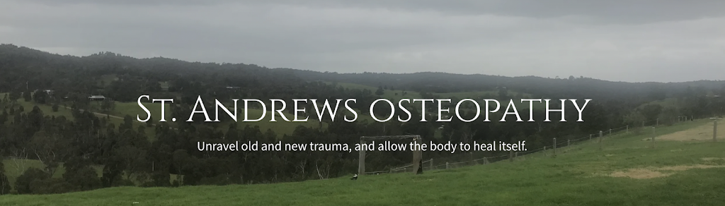 St Andrews Osteoapthy | 15 Mullers Rd, St Andrews VIC 3761, Australia | Phone: 0400 443 463