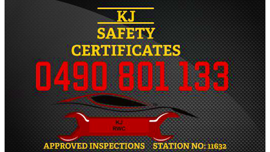 KJ Safety Certificates | car repair | 1 Possum Ct, Doolandella QLD 4077, Australia | 0490801133 OR +61 490 801 133