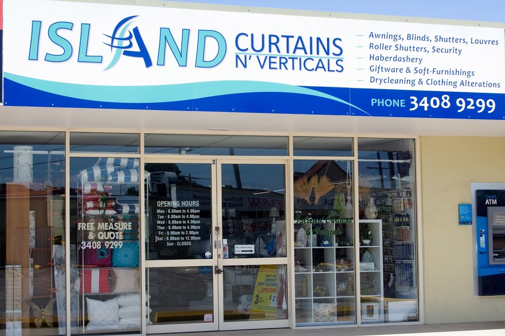 Island Curtains N Verticals | home goods store | 2/19 Benabrow Ave, Bellara QLD 4507, Australia | 0734089299 OR +61 7 3408 9299