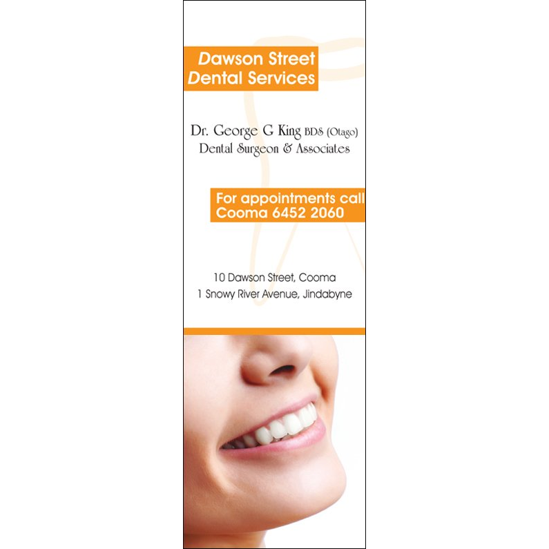 Dawson Street Dental Services | dentist | 10 Dawson St, Cooma NSW 2630, Australia | 0264522060 OR +61 2 6452 2060