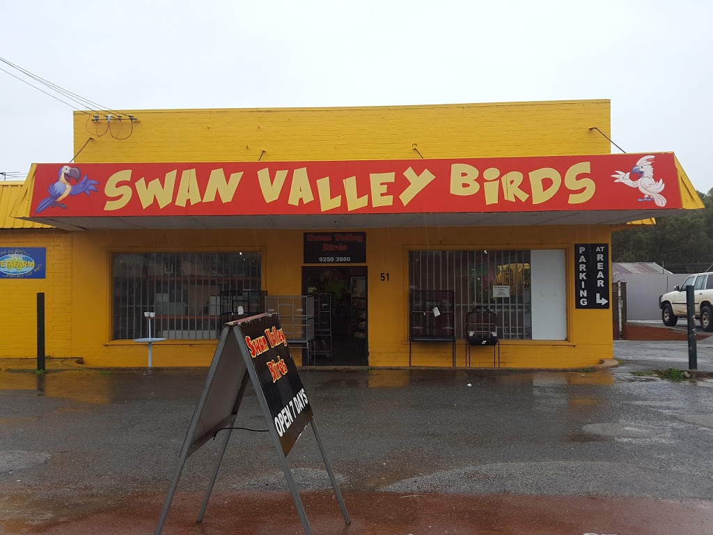 Swan Valley Birds | pet store | 51 Great Northern Hwy, Middle Swan WA 6056, Australia | 0892503980 OR +61 8 9250 3980
