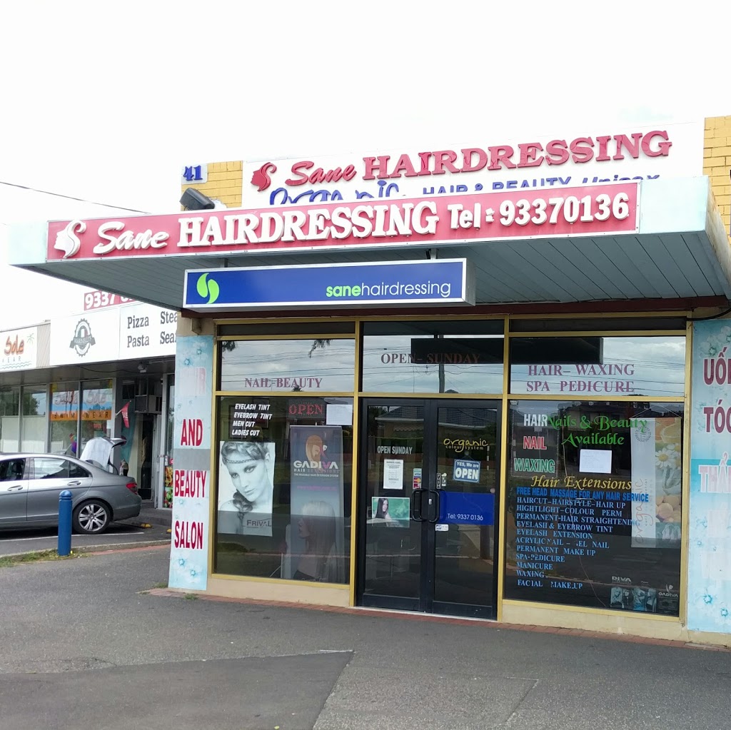 Sane Hairdressing | 41 Dinah Parade, Keilor East VIC 3033, Australia | Phone: (03) 9337 0136