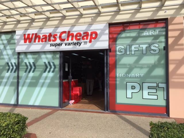 Whats Cheap Super Variety | store | The Pines, Guineas Creek Rd & K P McGrath Dr, Elanora QLD 4221, Australia | 0755982867 OR +61 7 5598 2867