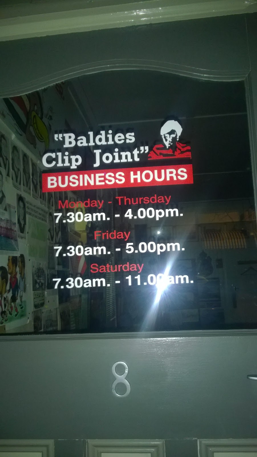Baldies Clip Joint | 8 Cambridge Rd, Bellerive TAS 7018, Australia | Phone: (03) 6244 7090