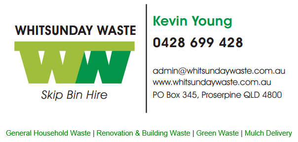 Whitsunday Waste Skip Bin Hire | 94 Bonnie Springs Rd, Myrtlevale QLD 4800, Australia | Phone: 0428 699 428