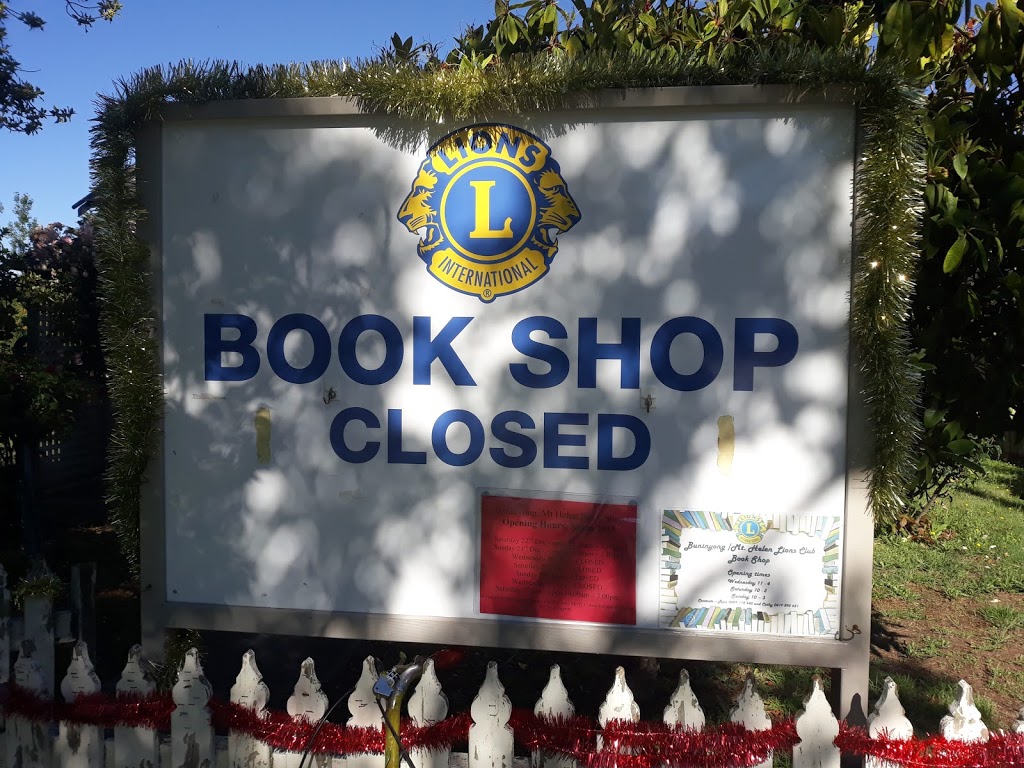 Buninyong Lions club Book Shop | book store | 406 Warrenheip St, Buninyong VIC 3357, Australia