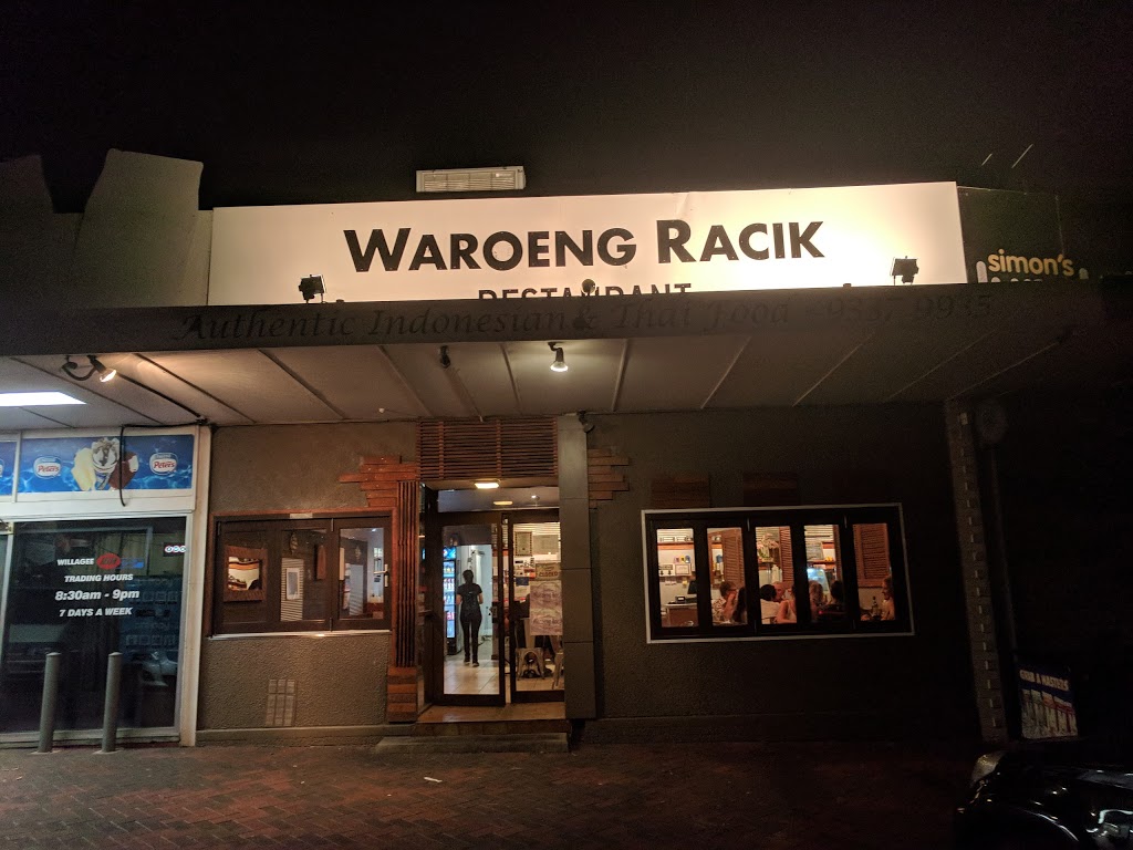 Waroeng Racik | restaurant | 75 Leach Hwy, Willagee WA 6156, Australia | 0893379935 OR +61 8 9337 9935