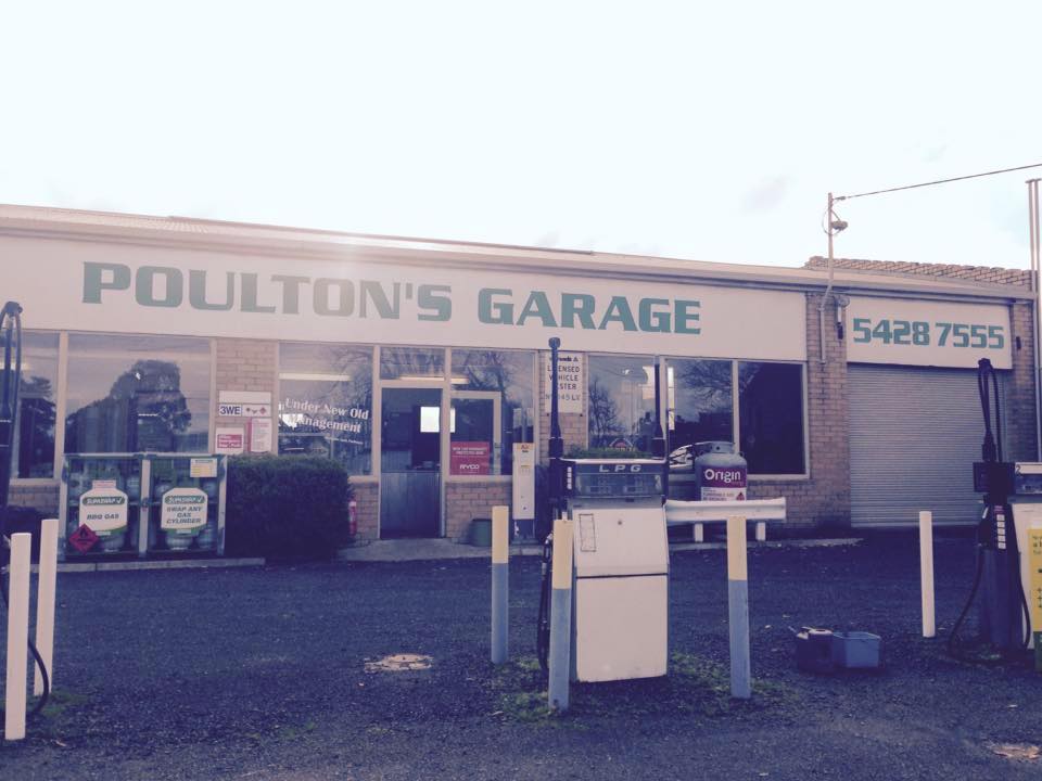 Poultons Garage | 70 Main Rd, Riddells Creek VIC 3431, Australia | Phone: (03) 5428 7555