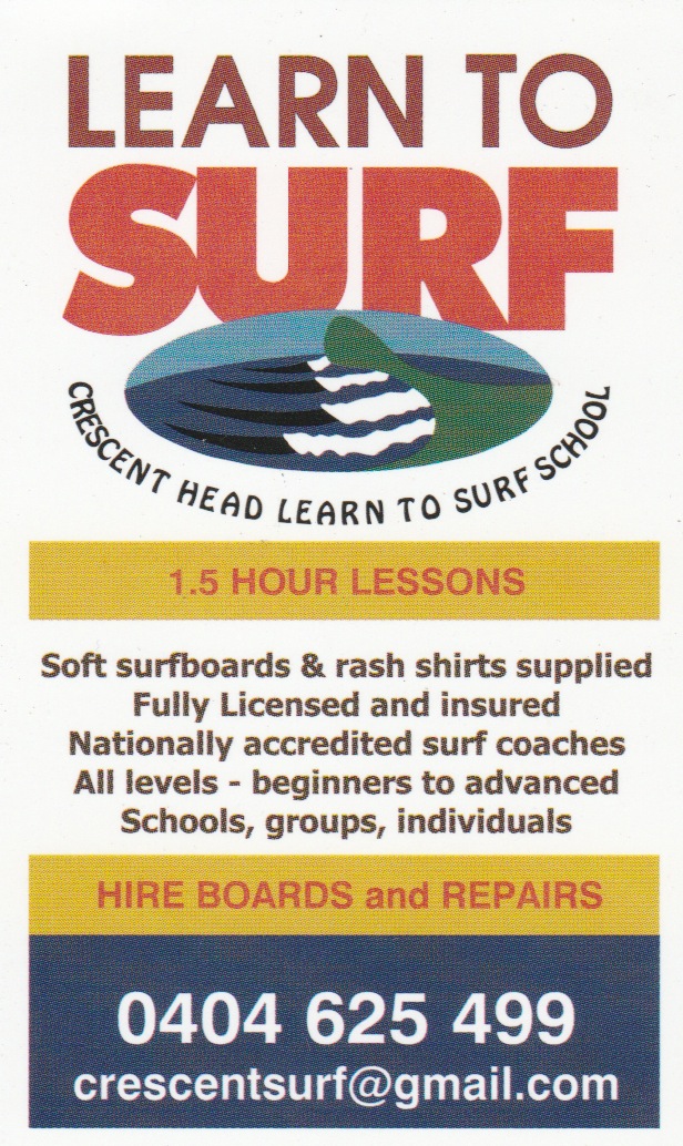 Crescent Head Learn to Surf School | killick beach, Crescent Head NSW 2440, Australia | Phone: 0404 625 499