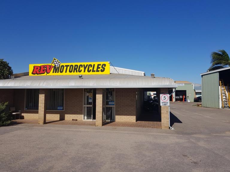 Rev Motorcycles | car repair | 2/154 Flores Rd, Webberton WA 6530, Australia | 0899646465 OR +61 8 9964 6465