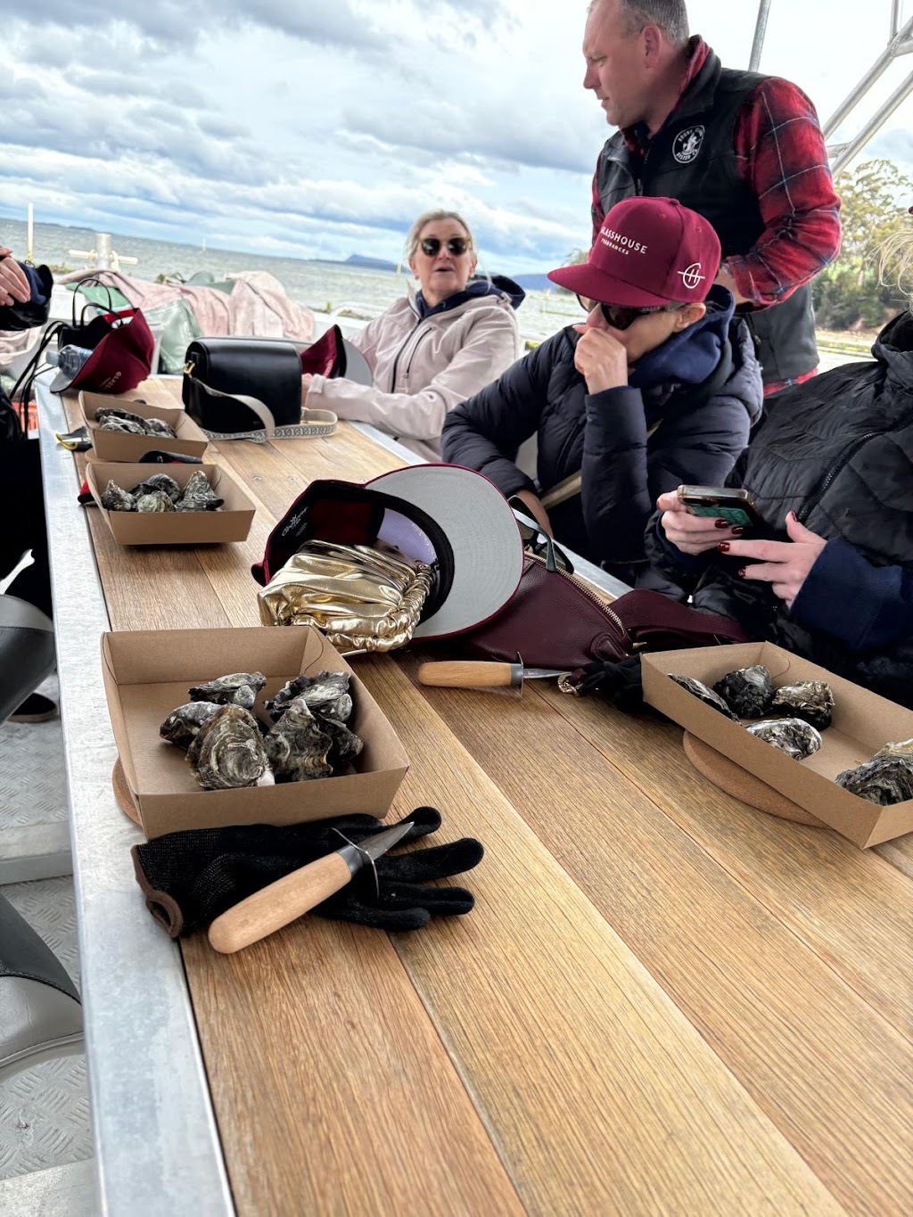 Fleurtys Oyster Farm Tours | 110 Benbows Rd, Oyster Cove TAS 7150, Australia | Phone: 0419 744 975
