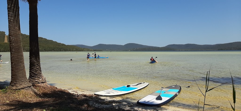 Pacific Palms SUP | at the Recky, 3957 The Lakes Way, Elizabeth Beach NSW 2428, Australia | Phone: 0481 126 255