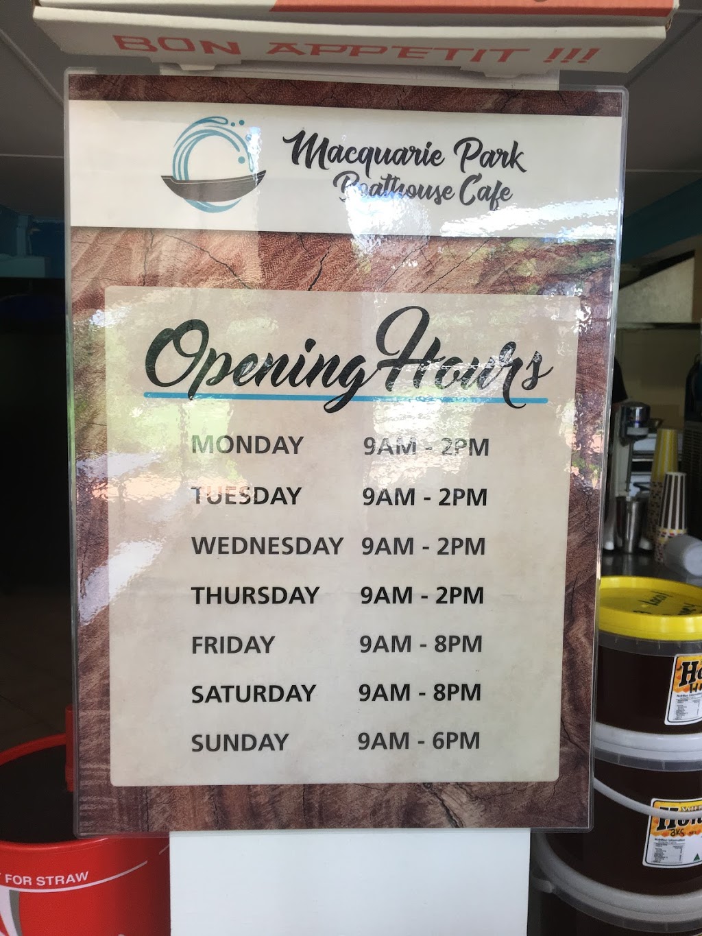 Macquarie Park Boathouse Cafe | cafe | 1 Wilberforce Rd, Freemans Reach NSW 2756, Australia | 0245877512 OR +61 2 4587 7512