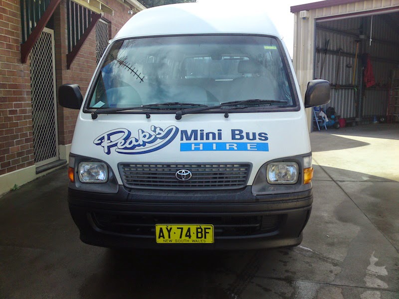 Peaks Mini Bus Rental | travel agency | 58 Gardiner St, Rutherford NSW 2320, Australia | 0249329895 OR +61 2 4932 9895