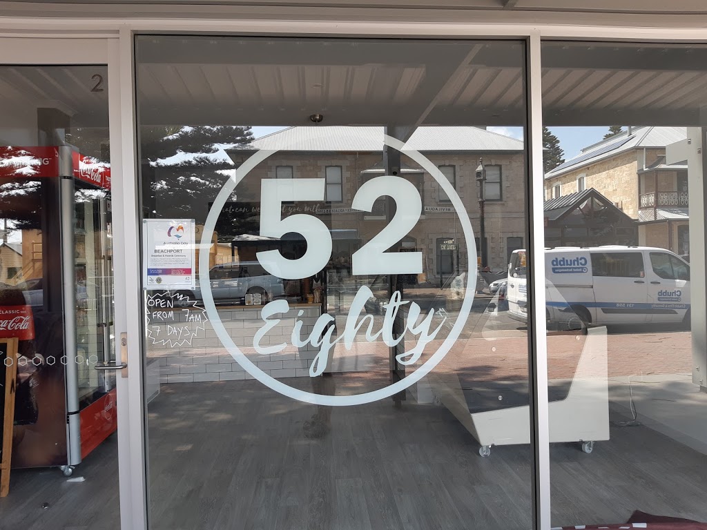52 eighty | cafe | 2 Railway Terrace, Beachport SA 5280, Australia