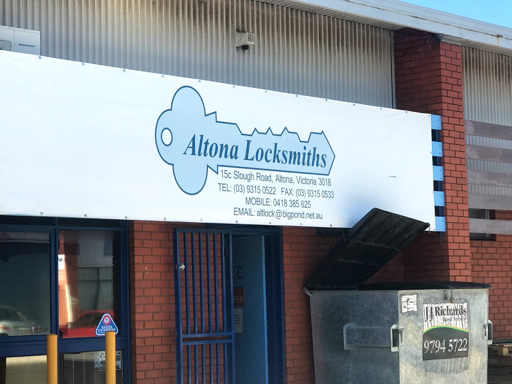 Altona Locksmiths | locksmith | 15C Slough Rd, Altona VIC 3018, Australia | 0393150522 OR +61 3 9315 0522