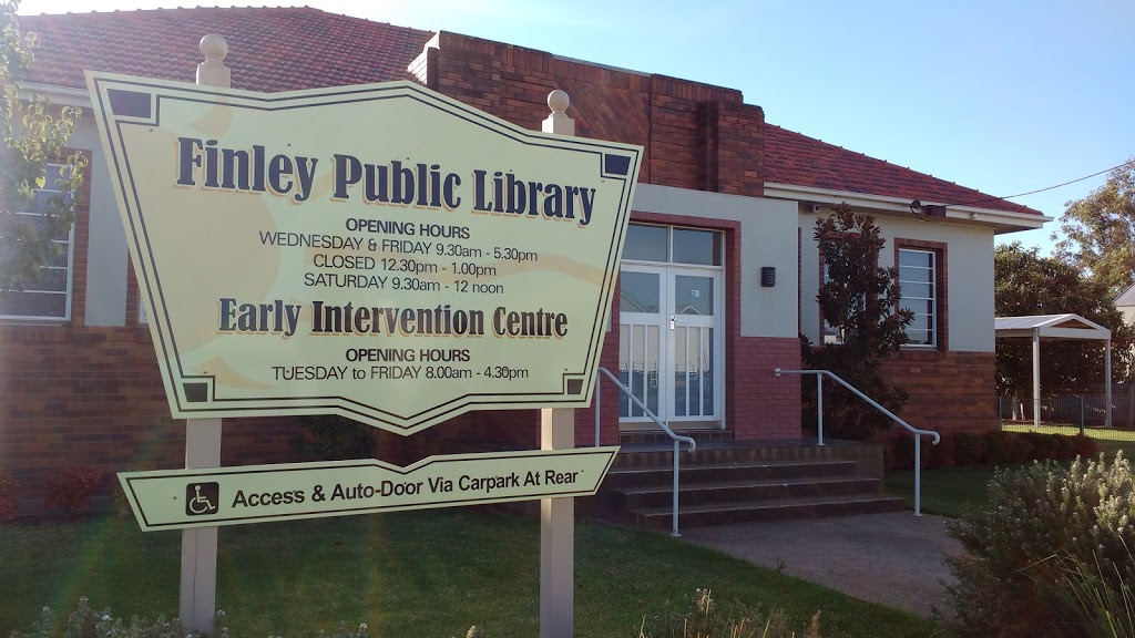 FINLEY LIBRARY AND | library | 54 Denison St, Finley NSW 2713, Australia | 0358831866 OR +61 3 5883 1866