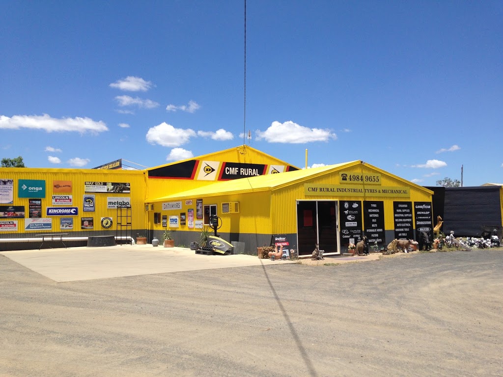 CMF Rural Tyres & Mechanical | 6 Hibernia Rd, Capella QLD 4723, Australia | Phone: (07) 4984 9655