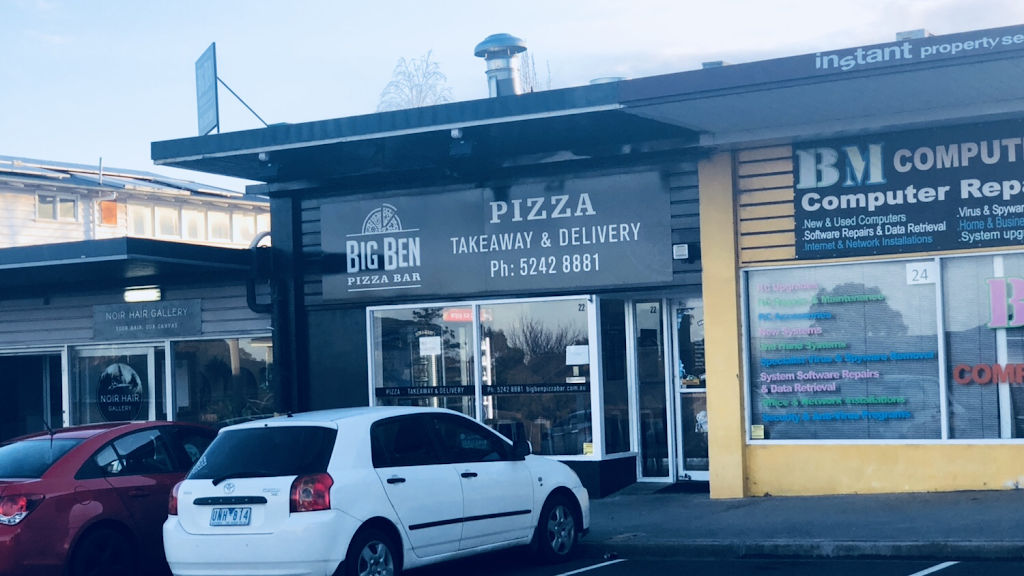 Big Ben Pizza Bar | restaurant | 22 Glyn St, Belmont VIC 3216, Australia | 0352428881 OR +61 3 5242 8881