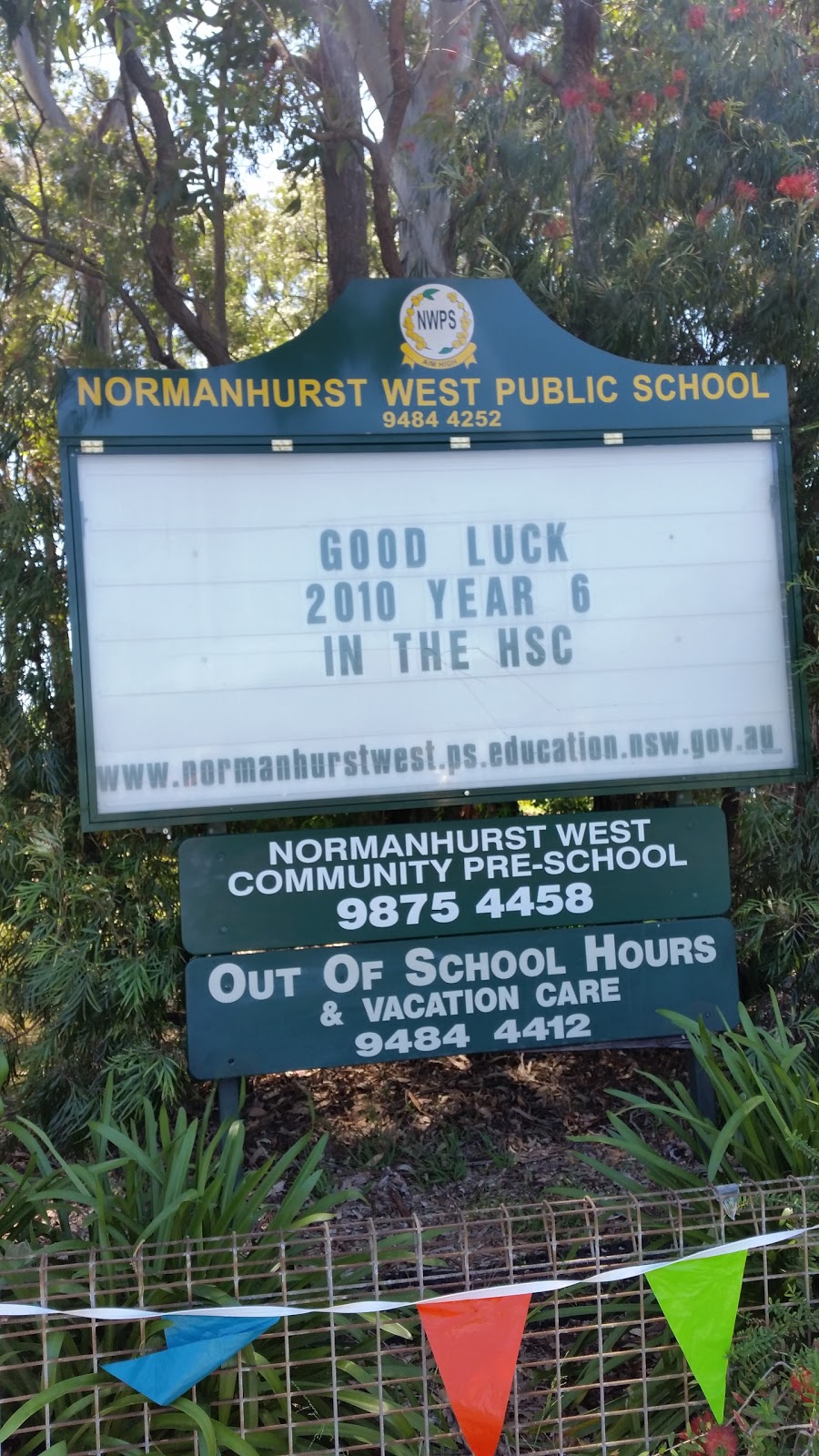 Normanhurst West Public School | school | Dartford Rd, Thornleigh NSW 2120, Australia | 0294844252 OR +61 2 9484 4252