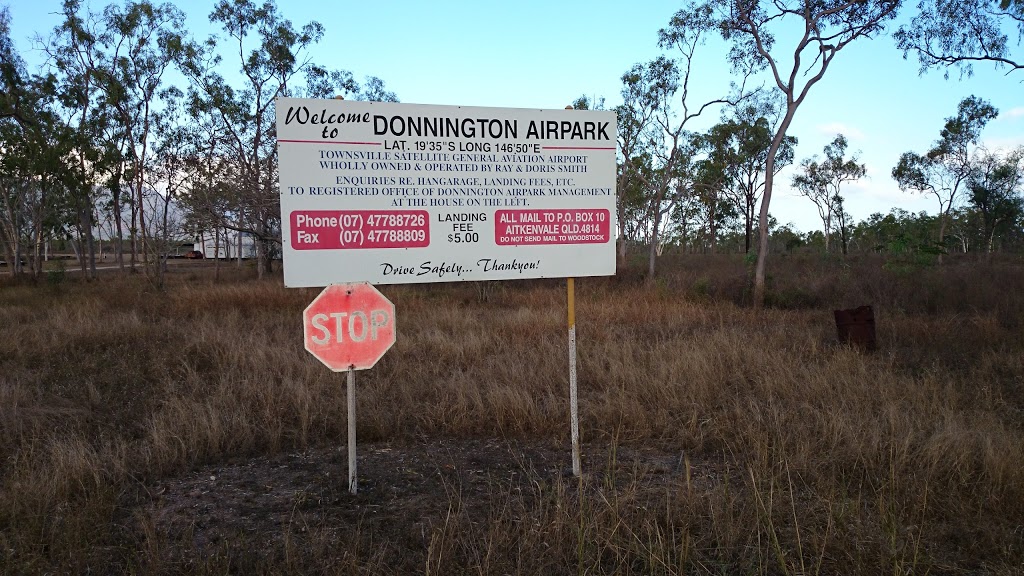 Donnington Airpark | airport | Woodstock QLD 4816, Australia | 0747788726 OR +61 7 4778 8726