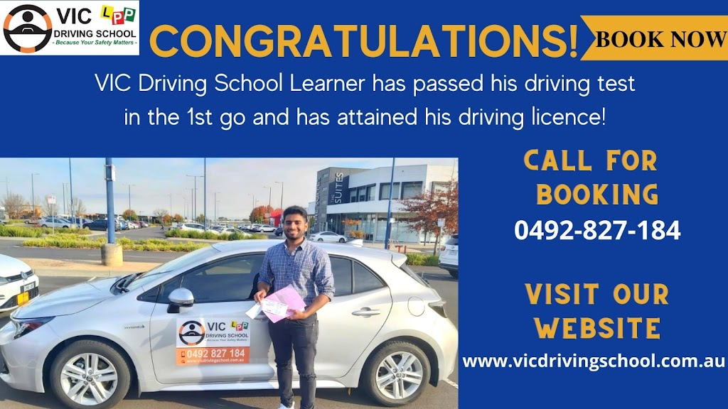VIC Driving School | 2/15 Cromwell St, Glenroy VIC 3046, Australia | Phone: 0492 827 184