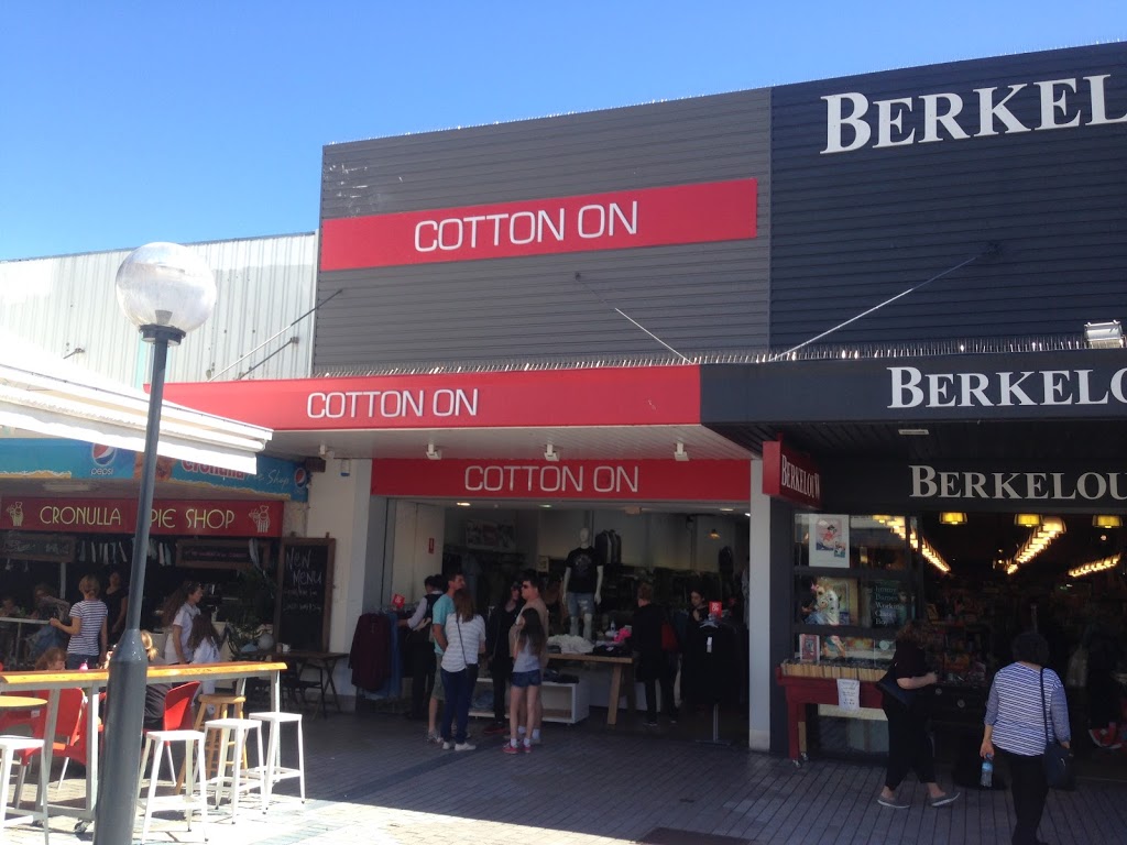 Cotton On | clothing store | 31/31 Cronulla St, Cronulla NSW 2230, Australia | 0295230125 OR +61 2 9523 0125
