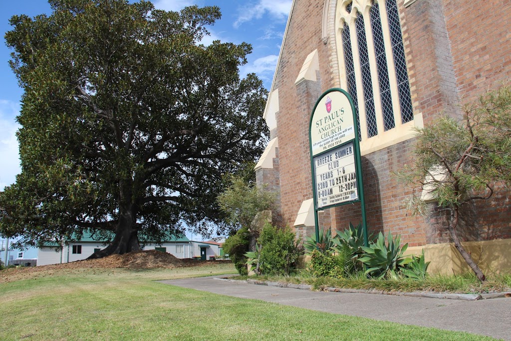 Saint Paul’s Church | church | 34a Maitland St, Stockton NSW 2295, Australia | 0249201514 OR +61 2 4920 1514