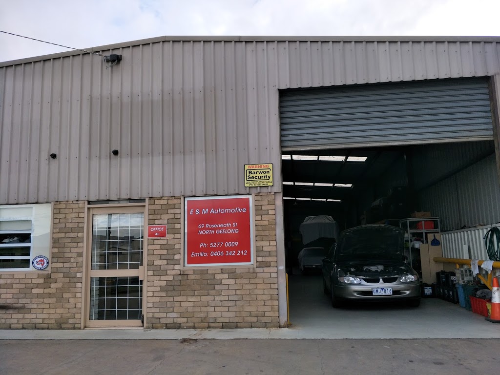 E and M Automotive Mechanic | car repair | 69 Roseneath St, North Geelong VIC 3215, Australia | 0352770009 OR +61 3 5277 0009