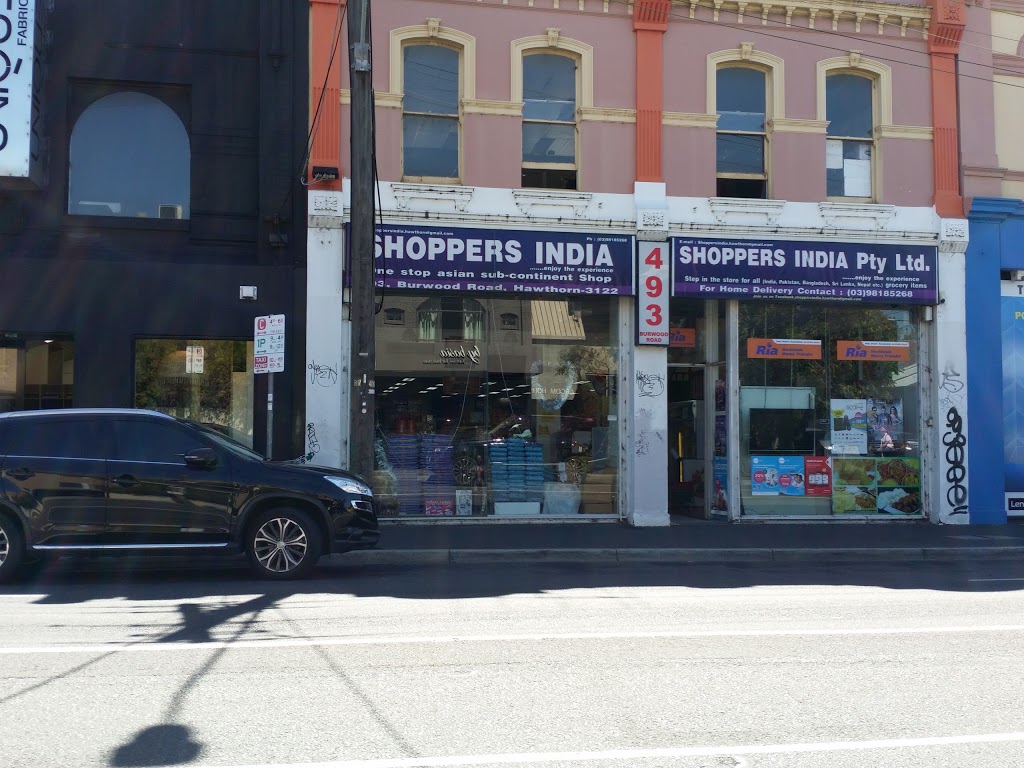 Shoppers India | 493 Burwood Rd, Hawthorn VIC 3122, Australia | Phone: (03) 9818 5268