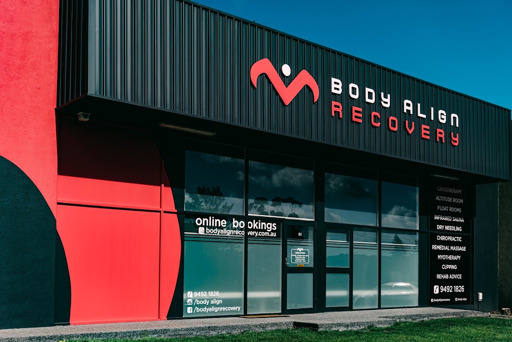 Body Align Recovery | spa | 5/61 Sharps Rd, Tullamarine VIC 3043, Australia | 0394921826 OR +61 3 9492 1826