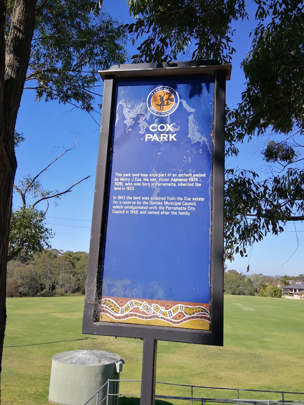 Cox Park | park | 141 Evans Rd, Dundas Valley NSW 2117, Australia | 0298065140 OR +61 2 9806 5140
