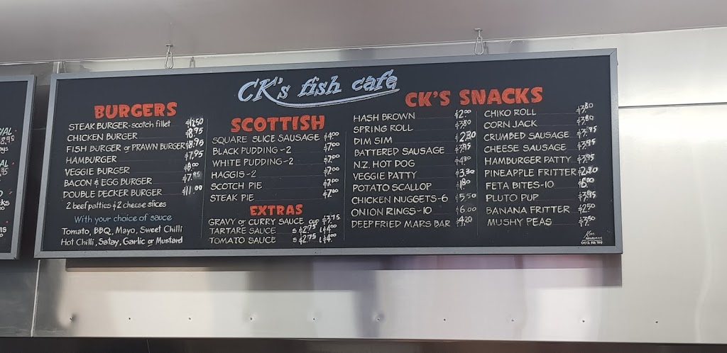 CKs Fish Cafe | restaurant | 155 Willespie Dr, Pearsall WA 6065, Australia | 0894056006 OR +61 8 9405 6006