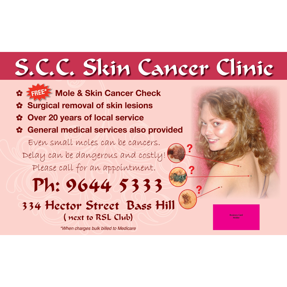 SCC Skin Cancer Clinic | 334 Hector St, Bass Hill NSW 2197, Australia | Phone: (02) 9644 5333