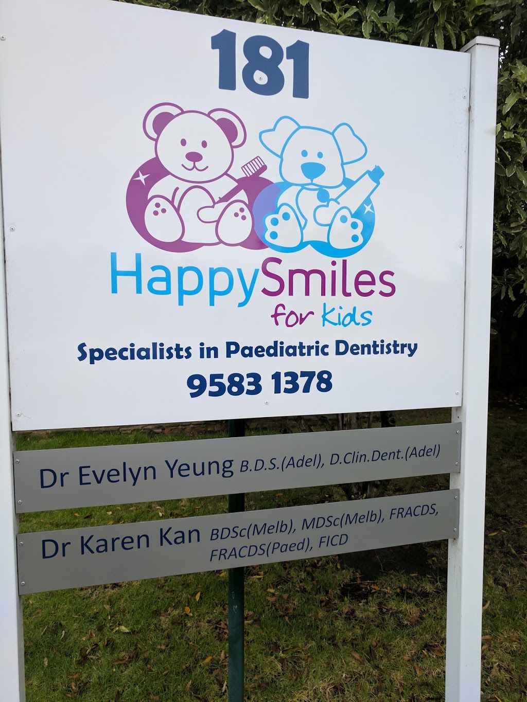 Happy Smiles For Kids | dentist | 181 Balcombe Rd, Beaumaris VIC 3193, Australia | 0395831378 OR +61 3 9583 1378