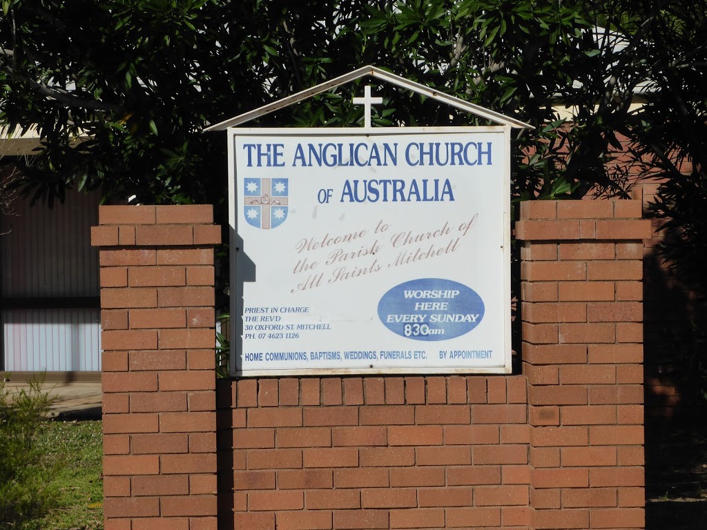Anglican church | church | Mitchell QLD 4465, Australia | 0746231126 OR +61 7 4623 1126