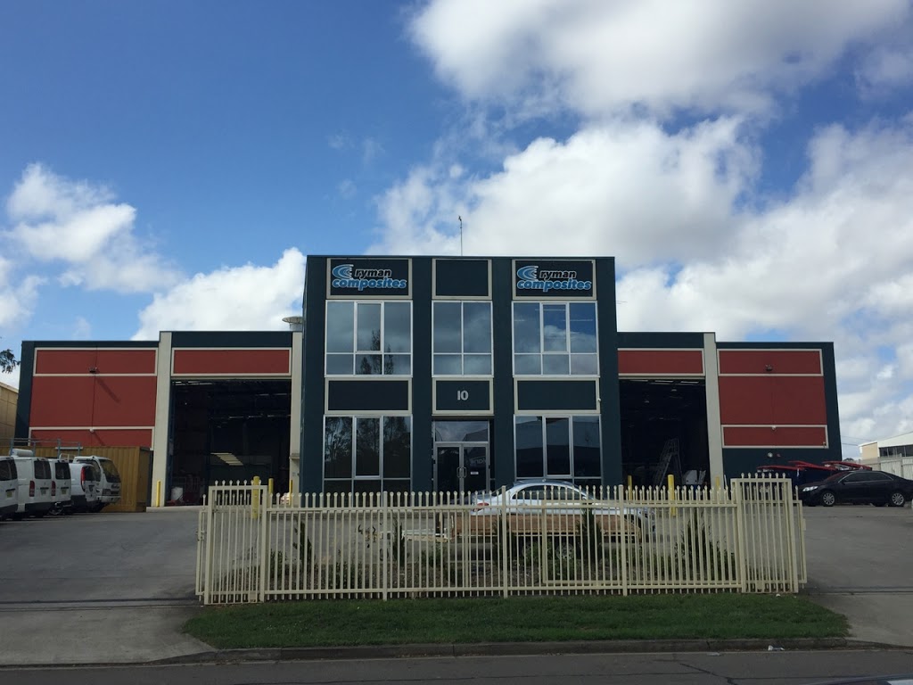 Ryman Composites & Aeroz Products has Moved to MILPERRA | 10 Sheridan Cl, Milperra NSW 2214, Australia | Phone: (02) 9721 6300