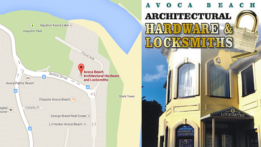 Avoca Beach Architectural Hardware and Locksmiths | locksmith | 177 Avoca Dr, Avoca Beach NSW 2251, Australia | 0243821286 OR +61 2 4382 1286