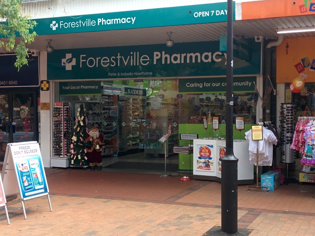 Forestville Pharmacy | pharmacy | 25 The Centre, Forestville NSW 2087, Australia | 0294513411 OR +61 2 9451 3411