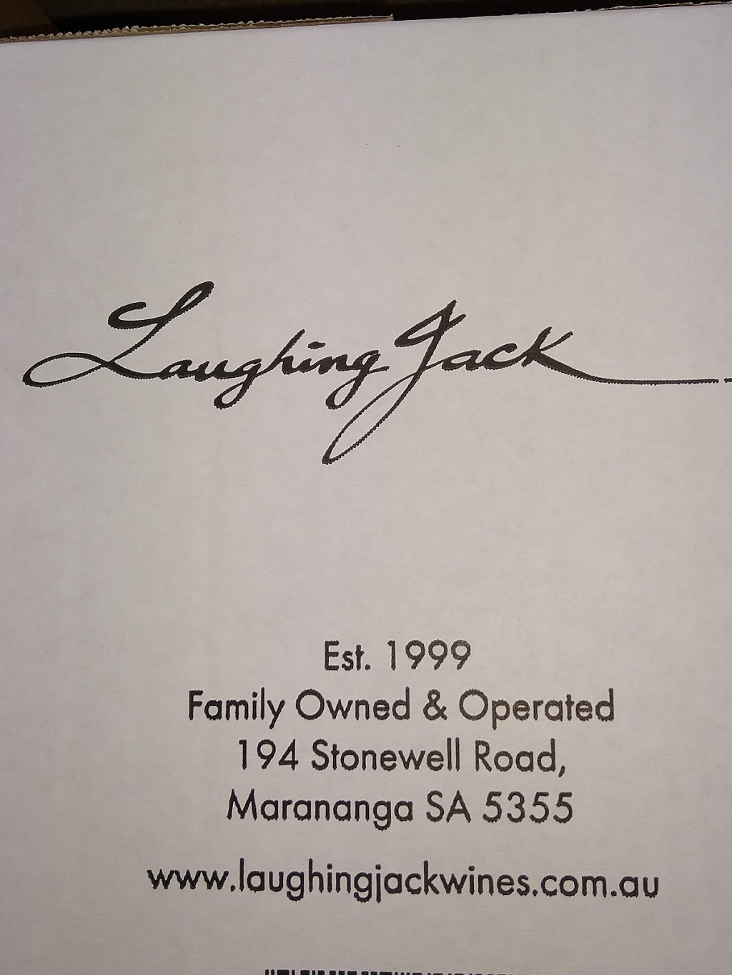Laughing Jack Wines | 194 Stonewell Rd, Marananga SA 5355, Australia | Phone: (08) 8562 3878